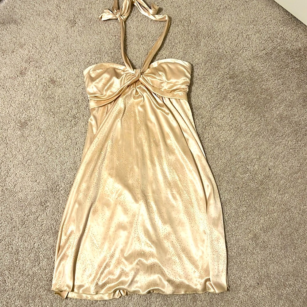 City Triangle Halter Dress - Junior Size Medium